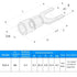 200 Pcs 16-14 AWG #8 Black & Red Insulated Fork Spade Wire Connector U Type Electrical Crimp Terminals (100 Pcs Red +100 Pcs Black)...