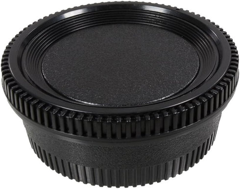 Camera Body Cap & Rear Lens Cover for Nikon D3,D4,Df,D300,D300S,D750,D700, D800 D800E,D610,D600,D70,D70S,D80,D90,D3500 D3400,D3300,D3200,D3100,D56...