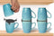 ELYPRO Coffee Mug Organizers and Storage, Kitchen Cabinet Shelf Organizer - Cupboard and Pantry Organization, Expandable Stackable Gadget for Tea ...