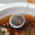 Mayata 3pcs Stainless steel fine mesh seasoning ball kitchen soup spice stew filter kitchen tool metal tea bag tea ball (3pcs Round Shape),Silver,...