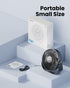 Gaiatop USB Desk Fan, 3 Speeds with Strong Airflow, 5.5 Inch Quiet Small Portable Table Fan, 90° Rotate Personal Cooling Fan For Bedroom Home Offi...