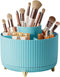 DASITON Large Capacity Makeup Brush Holder,360° Rotating Makeup Organizer,5 Slot Makeup Brushes Cup,for Vanity Decor,Bathroom Countertops,Desk Sto...