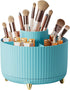 DASITON Large Capacity Makeup Brush Holder,360° Rotating Makeup Organizer,5 Slot Makeup Brushes Cup,for Vanity Decor,Bathroom Countertops,Desk Sto...