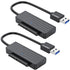 SATA to USB 3.0 Adapter 2 Pack, USB SATA III Hard Drive to USB Adapter Cable, External Converter Compatible for 2.5 Inch SSD Data Transfer...
