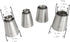 Sultan Piping Nozzle 4PCS 304 Stainless Steel Russian Piping Tips Sultan Ring Baking Mold Icing Nozzle Cookies Cupcake Icing Decorating Supplies D...