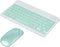 Bluetooth Keyboard and Mouse Combo Ultra-Slim Portable Rechargeable Compact Wireless Mouse Keyboard Set for Pad/iPad Pro/iPad Mini/iPad Air Mac OS...