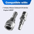 CULMKARI 5/16" Fuel Connector Fits for Tohatsu Nissan Outboard 2/4-stroke Engine 5-90HP Replaces 3B2-70260-1 3B2-70250-1...