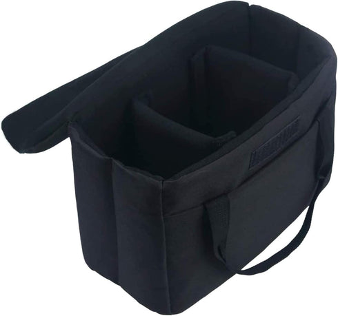 BOMKEE Camera Inserts Lens Padded Insert Liner DSLR SLR Protective Bag Camera Cube Roomy Case Waterproof Foldable pouch for Camera Lens Accessorie...