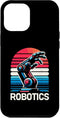 iPhone 13 Pro Max Retro Robotics Engineer Robotic Engineering Robot Case...