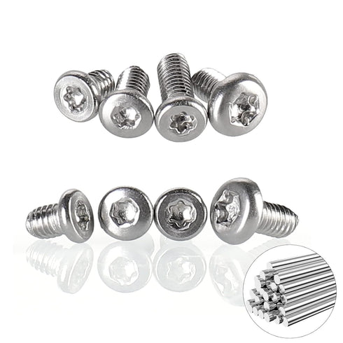 100pcs Pocket blade knife handle screws,Knife Pocket Clip Screw,Tactical Survival Knife Screw,EDC folding knives hilt fasteners,shaft pivot pin ri...
