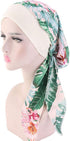 Ever Fairy Women Vintage Elastic Wide Band Chemo Head Scarf Turbans Night Sleep Hat Cap (Multicoloured)...