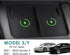 DS. DISTINCTIVE STYLE Anti-Slip Wireless Charger Mat Protector Compatible with Tesla Model 3/Y (2021-2023)......
