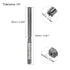 uxcell Hand Reamers, 10mm H7 Metric Reamer Drill Bit for Metal Wood Hole Reaming, Straight Flute High Speed Steel (HSS) Tool...