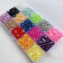 Chenkou Craft 5000pcs Assorted 15 Colors Half Flatback Imitation Pearl Bead 5mm Gem Scrapbook Craft DIY Beads + Plastic Box...