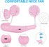 SZ-JIAHAIYU Portable Neck Fan Rechargeable USB Hands-Free Fan Personal 360° Double Headed Free Rotation 3 Speed Adjustable Wearable Face Mini Smal...