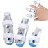 Finger Splint, 3PCS Finger Brace Joint Stabilizer for Broken Finger Straightening Arthritis Knuckle Immobilization with Soft Foam and Ventilation ...