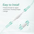 Oxygen Tubing Connector, 360° Rotation Cannula Connector Oxygen Connector Avoid Tangles, Tubing Swivel Connector O2 Connector (White-10pack)...