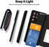GOOSPERY for Galaxy S21 Ultra 6.8"(2021) Card Holder Wallet Case, Easy Magnetic Door Closure Protective Dual Layer Bumper Sturdy Phone Back Cover ...