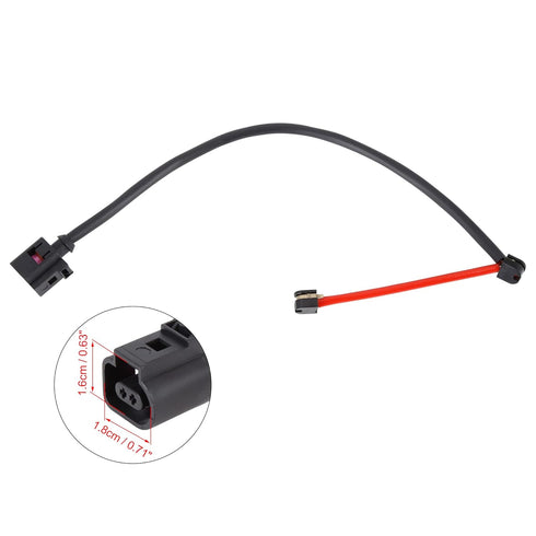 X AUTOHAUX 7L5907637A Front Brake Pad Electronic Wear Sensor Brake Pad Wear Indicators for Audi Q7 2007-2015...