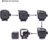 Ximimark Standard Protective Housing Frame Case Mount Holder for GoPro Hero 4 Session Camera 1Pcs...
