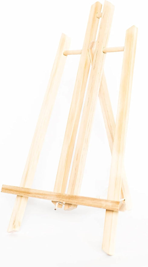 Stiles Letter Board Table Top Easel, Wooden Desktop Easel for Announcement Boards, Paintings, or Canvases, 8 by 15 Inches, Small...