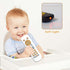 Baby TV Remote Control Toy with Music Sound and Light, Toddler Realistic Play TV Remote Toys Early Educational Learning Toy with 3 Language Musica...