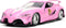 Mighty Morphin Power Rangers 1:32 Toyota FT-1 Concept Die-cast Car with 1.65" Pink Ranger Figure, Toys for Kids and Adults...