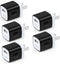 One Port USB Wall Charger,Charging Block,5Pack Travel 1A USB Charger Cube Brick Charger Boxes for iPhone 14/13/12/11/Xs Max/X/8 Plus/7/6S Plus,Sam...