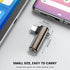 MOSWAG USB C to 3.5mm Jack Type C Headphone Adapter Right Angled Aux Mic Audio Dongle Zinc Alloy Headphone Adapter Compatible with iPhone 15 Plus ...