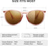 SUNGAIT Premium Vintage Round Sunglasses for Women Men Classic Retro Trendy Style...