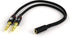D & K Exclusives Headphone Splitter for Computer 3.5mm Female to 2 Dual 3.5mm Male Mic Audio Y Splitter Cable Smartphone Headset to PC Adapter...
