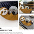 Angoily Animal Tape Dispenser Resin Sloth Staue Washi Tape Cutter Office Tape Holder for Home Office Supplies...