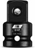 3/4”F To 1”M Impact Socket Adapter, Cr-Mo Steel Exceeds ANSI Standards, Square Drive Reducer for Impact Driver Wrench...