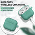 AirPods 3rd Gen Case Cover 2021 with Cleaner Kit,Soft Silicone Protective Case for Apple AirPods 3rd Generation Charging Case with Keychain,Shockp...