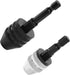 1/4 Inch Hex Shank Keyless Drill Chuck Quick Change Adapter Converter drill adapter Impact Drills Bits, Electric Tool Accessories (0.6-8mm,0.3-3.6...