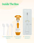 NELL&WELL Kids Electric Toothbrush with 2mins Brushing Timer, Battery Powered Toothbrushes with 3 Soft Bristles Heads for Children Boys and Girls ...
