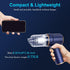 Handheld Car Vacuum Cleaner, 9000Pa Vacuum Cleaner and Air Duster, 120W High Power Wet and Dry Handheld Car Vacuum Cleaner with LED Light and Mult...