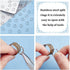 PH PandaHall 304 Stainless Steel Jump Rings 40pcs 13×11mm Oval Closed Jump Rings 18-Gauge O Ring for Earring Bracelet Necklace Pendant Jewelry DIY...