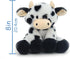 Injoy Group 9”Milk Cow Soft Stuffed Plushie Toys,Cute Cattle Toys Lifelike Stuffed Animal for Children Kids, White and Black...