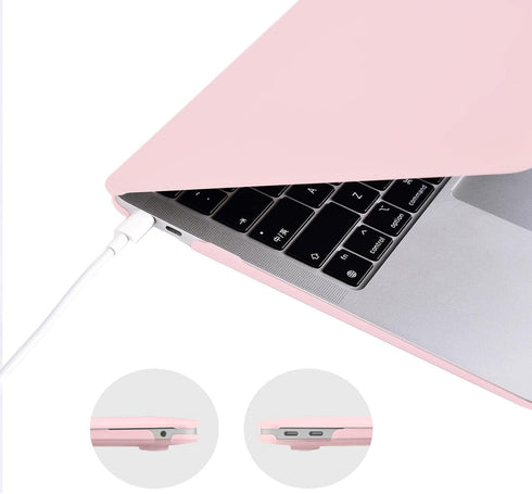 EooCoo Hard Case Compatible with MacBook Air 13 inch M1 Chip 2021-2018 with Retina Display, Air 13.3 inch Plastic Protective Case + Transparant Ke...