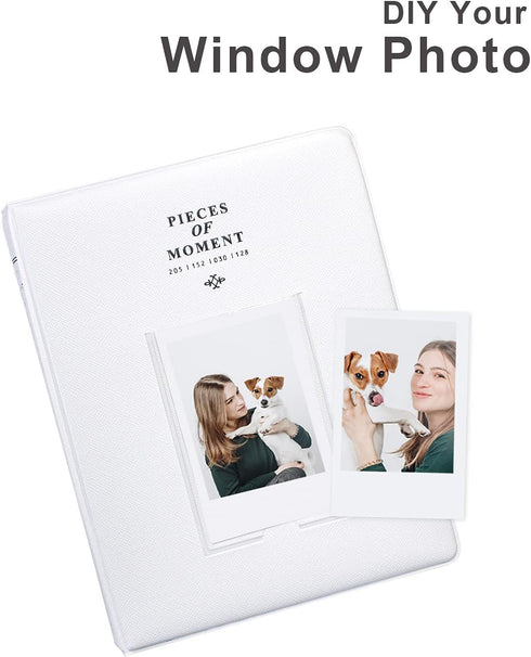 128 Pockets Mini Photo Album for Fujifilm Instax Mini 70 7s 8 8+ 9 11 25 50s 90, Polaroid Z2300, Polaroid PIC-300P Film Instant Camera & Name Card...