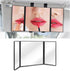 Car Rear View Mirror, Foldable Car Sun Visor Vanity Makeup Cosmetic Mirror, Tri Fold Auto Sun-shading Travel Mirror, Universal Car Rear View Mirro...