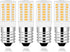 E17 Light Bulb 3000K Warm White,T5 Intermediate Base Microwave LED Bulbs,3.5W Equivalent 30-40W Halogen,460LM Non Dimmable for Refrigerator,Under ...