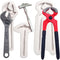 Hand Tools Chocolate Silicone Molds, 3 Packs Large Hammer Wrenches Pliers Construction Tools Baking Molds, 3D Fondant Mold for Cake Decoration Can...