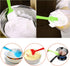 Silicone Spatulas Set, Rubber Spoon Spatula Heat Resistant Spoonula One Piece Design Seamless Spatula Non-Stick Scrapers Baking Mixing Tool (Green...