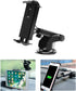 Car Tablet Mount Holder, Universal Dashboard Windshield Tablet Stand Cell Phone Holder Car Dash Mount Suction Cup Mount Compatible with iPad Pro/A...