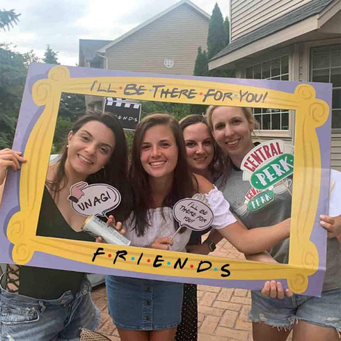 Friends Themed Photo Booth Props - Friends TV Show Party Supplies, Graduation & Birthday Party Decorations...