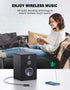 COMSOON Bluetooth AUX Adapter for Car, Noise Reduction Bluetooth Receiver for Music/Hands-Free Calls, Wireless Audio Receiver for Home Stereo/Spea...
