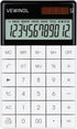 Laptop Keyboard Keys Calculator 12 Digit,Dual Power Battery and Solar,Desk Calculator with Large LCD Display for Office,School, Home & Business Us...