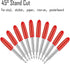 30 Pcs 45 Degree Standard Cutting Blades, Replacement Blades Compatibility with Explore 4/3/Air 2/Air/Air one/Maker/Maker 4/3/2/Expression for Mos...